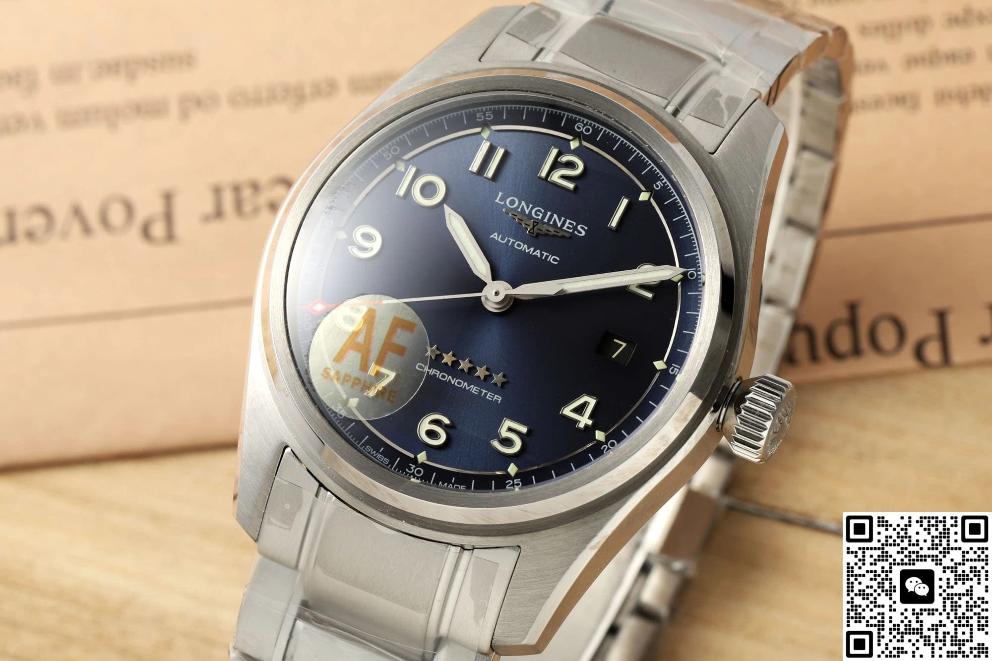 AF Factory Longines Spirit L3.810.4.93.6 1:1 Best Edition Replica Watch